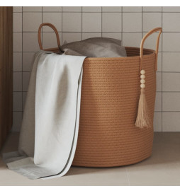 Panier de rangement marron...