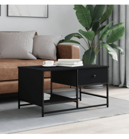 Table basse noir 85,5x51x45...