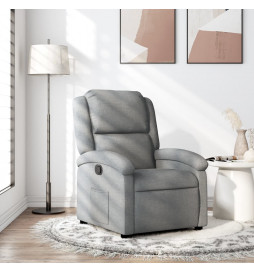 Fauteuil inclinable Gris...