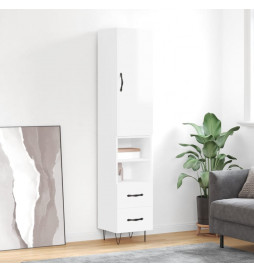 Buffet haut Blanc brillant...