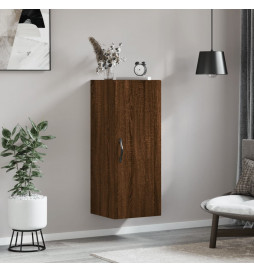 Armoire murale chêne marron...