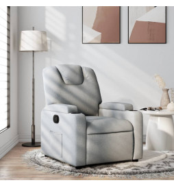 Fauteuil inclinable Gris...