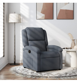 Fauteuil inclinable Gris...