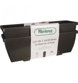 Bac a fleurs RIVIERA EVA -...