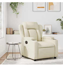 Fauteuil inclinable Crème...