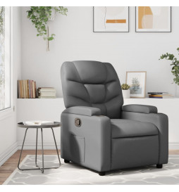 Fauteuil inclinable Gris...