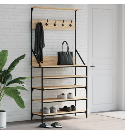 Porte-vêtements et...