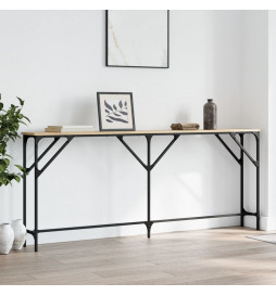 Table console chêne sonoma...