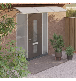 Auvent de porte Gris...