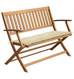 Banc de jardin avec coussin...