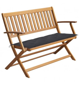 Banc de jardin avec coussin...