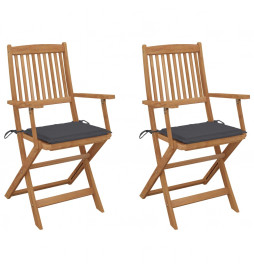 Chaises pliables de jardin...