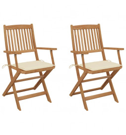 Chaises pliables de jardin...