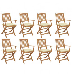 Chaises pliables...
