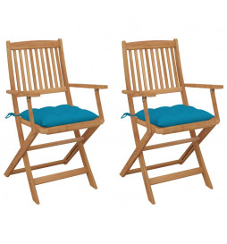 Chaises pliables de jardin...