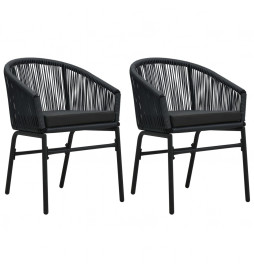 Chaises de jardin 2 pcs...