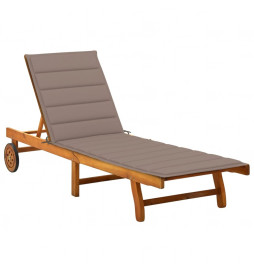 Chaise longue de jardin...