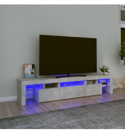 Meuble TV avec lumières LED...