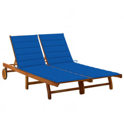 Chaise longue de jardin 2...
