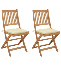 Chaises pliables de jardin...