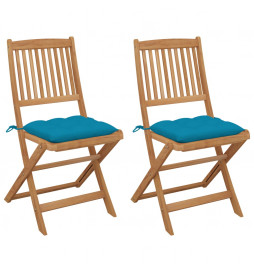 Chaises pliables de jardin...
