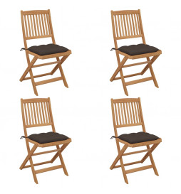 Chaises pliables de jardin...