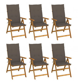 Chaises pliables de jardin...