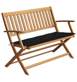 Banc de jardin avec coussin...