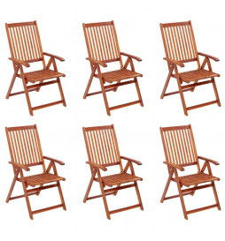 Chaises pliables de jardin...