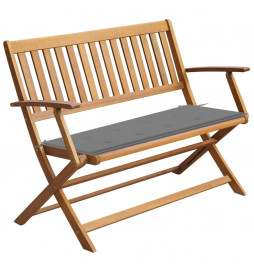Banc de jardin avec coussin...