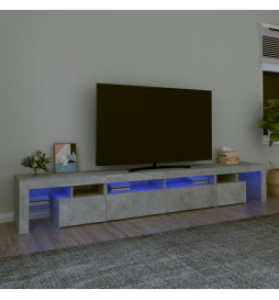 Meuble TV avec lumières LED...