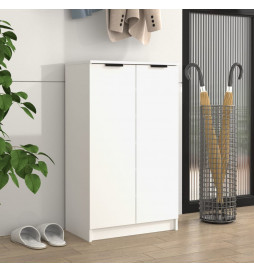 Armoire à chaussures Blanc...