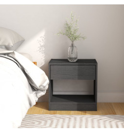 Table de chevet Gris...