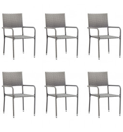 Chaises à dîner d'extérieur...