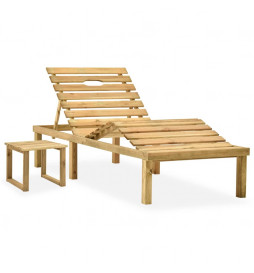 Chaise longue de jardin...