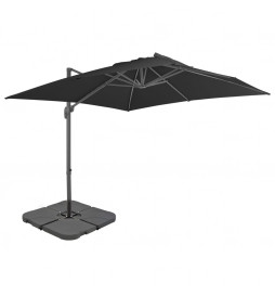 Parasol avec base portable...