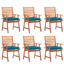 Chaises à dîner d'extérieur...