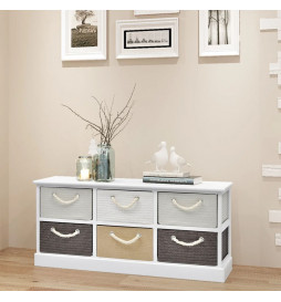 Banc de rangement 6 tiroirs...