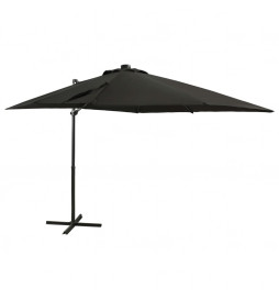 Parasol déporté avec mât et...