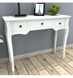 Table de console et...
