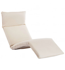Chaise longue pliable Tissu...