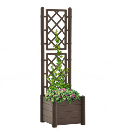 Jardinière avec treillis...