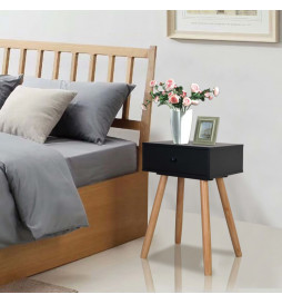Table de chevet 2 pcs Bois...