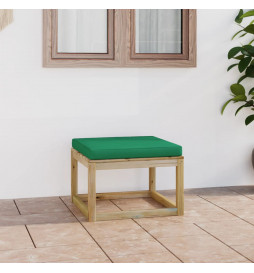 Repose-pied de jardin avec...