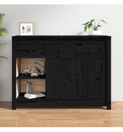 Buffet Noir 100x35x74 cm...
