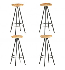 Tabourets de bar lot de 4...