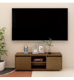 Meuble TV Marron miel...