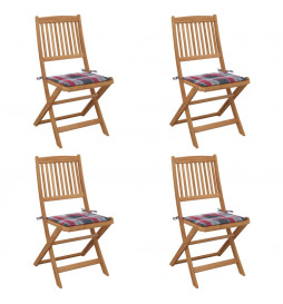 Chaises pliables de jardin...