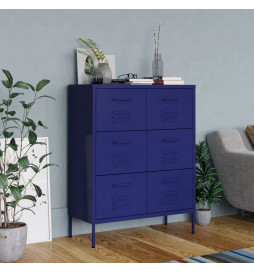 Armoire à tiroirs Bleu...