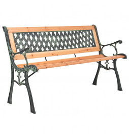 Banc de jardin 116 cm Fonte...